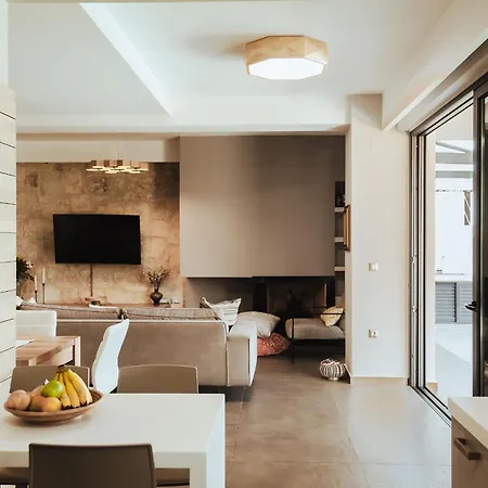 Orama Luxury 4 Bedrooms With Private Pool Χερσόνησος