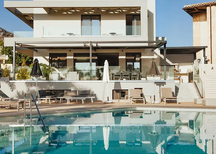 Orama Luxury 4 Bedrooms With Private Pool Вилла *